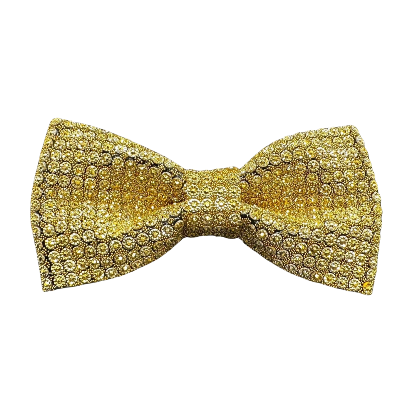 Gold Beaded Bowtie