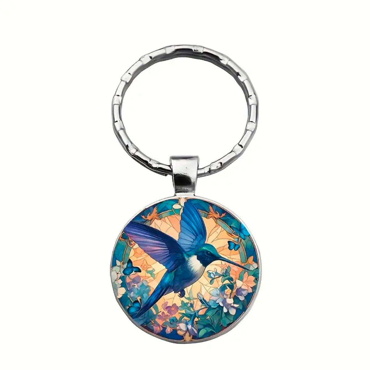 Hummingbird Keychain Blues