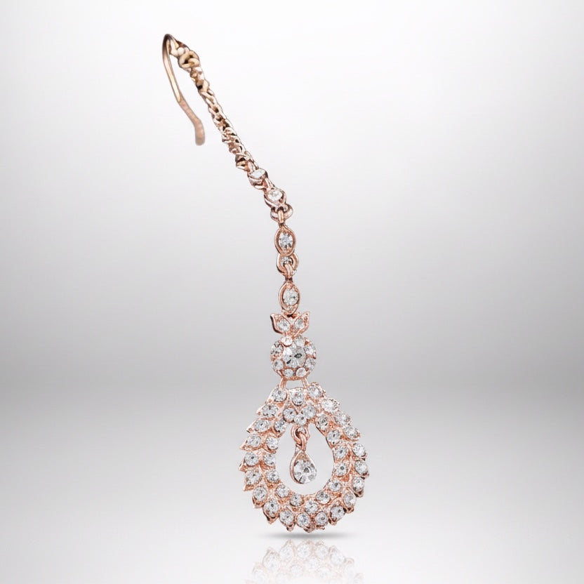 Rose Gold Pendant Jewelry Set