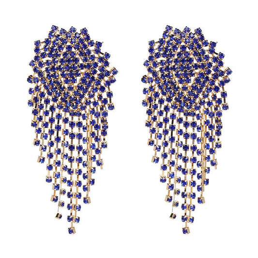 Exaggerated Tassel Earrings