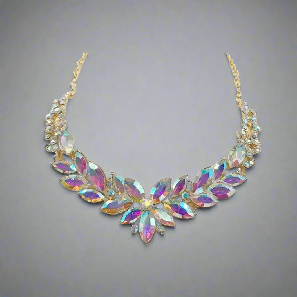 Luxury Rhinestone Statement Necklace