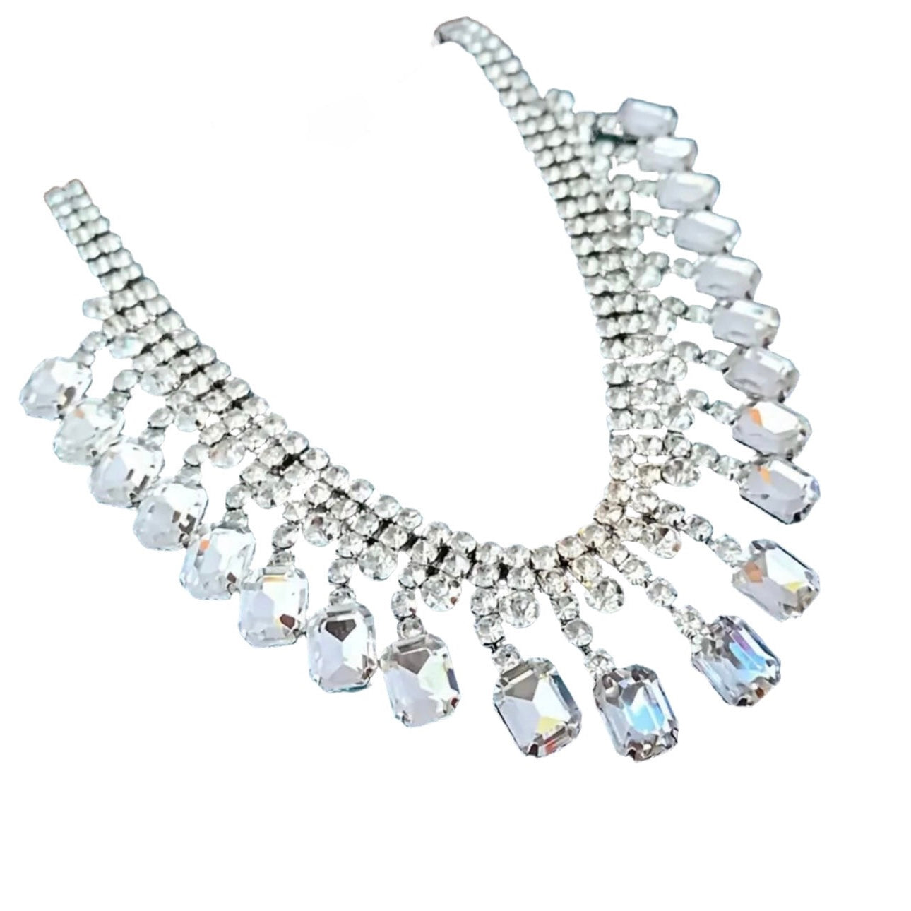 Rhinestone Collar Necklace