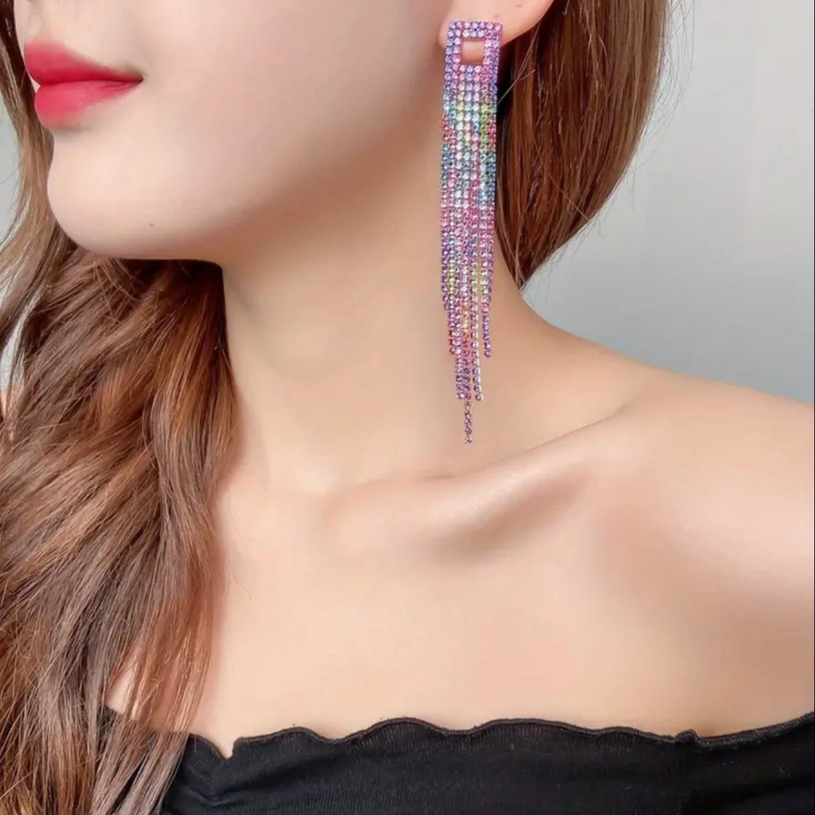 Colorful Tassel Earrings