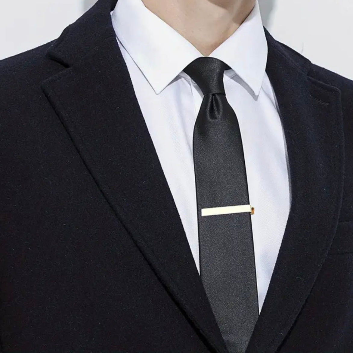 Modern Minimalist Tie Clip Gold