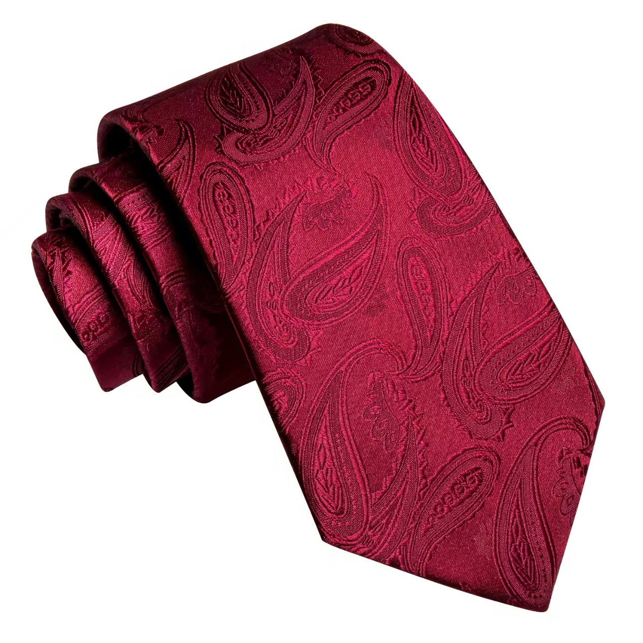 Red Claret Necktie Set