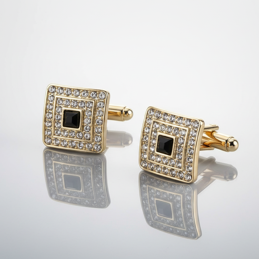 Sophisticated Sparkle Cufflinks