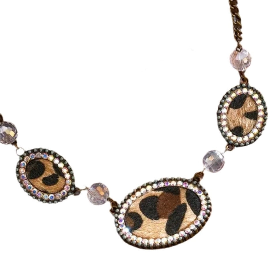 Boho Chic Leopard Necklace