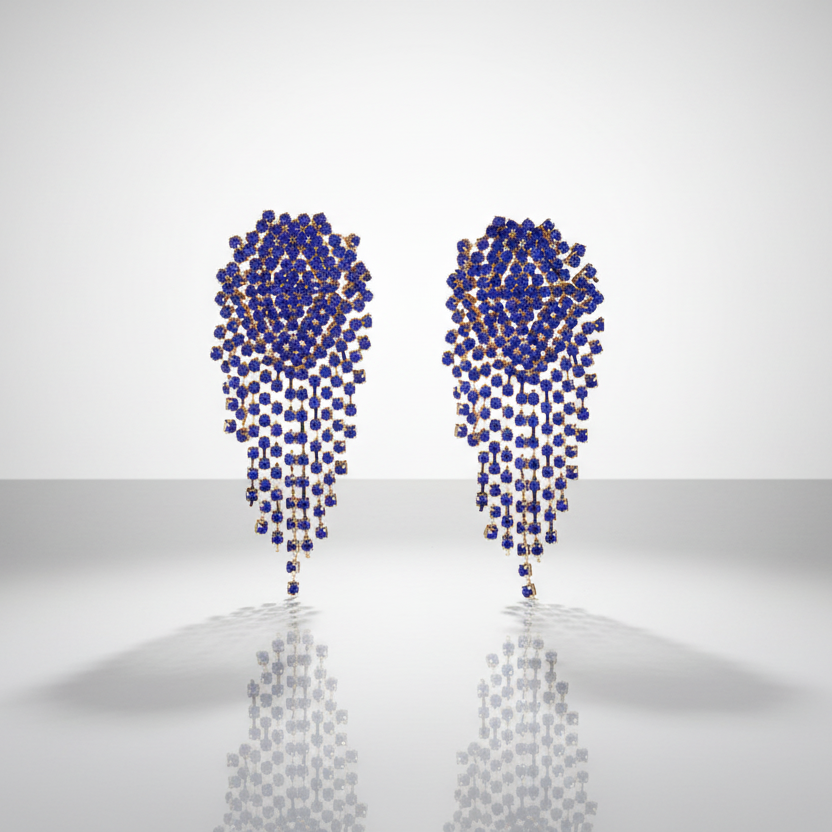 Exaggerated Tassel Earrings