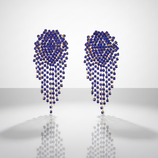 Exaggerated Tassel Earrings