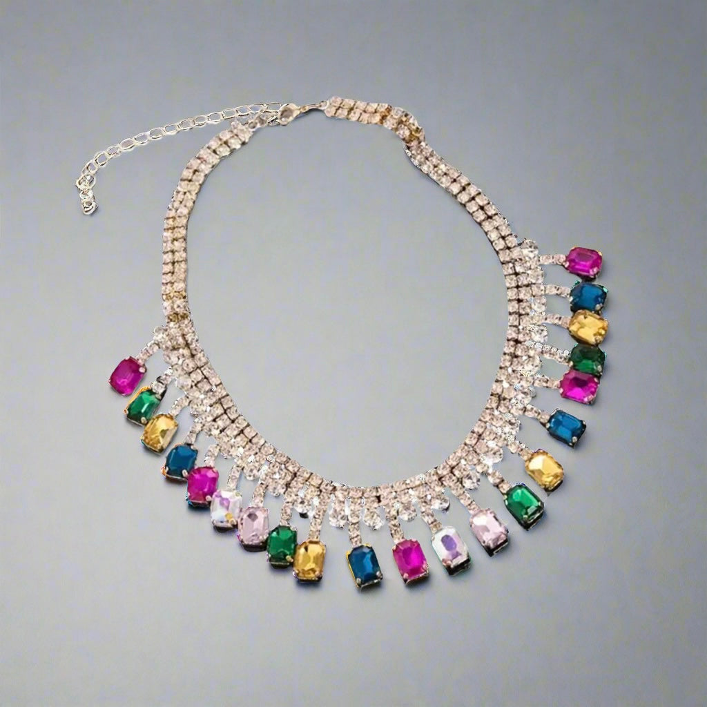 Rhinestone Collar Necklace