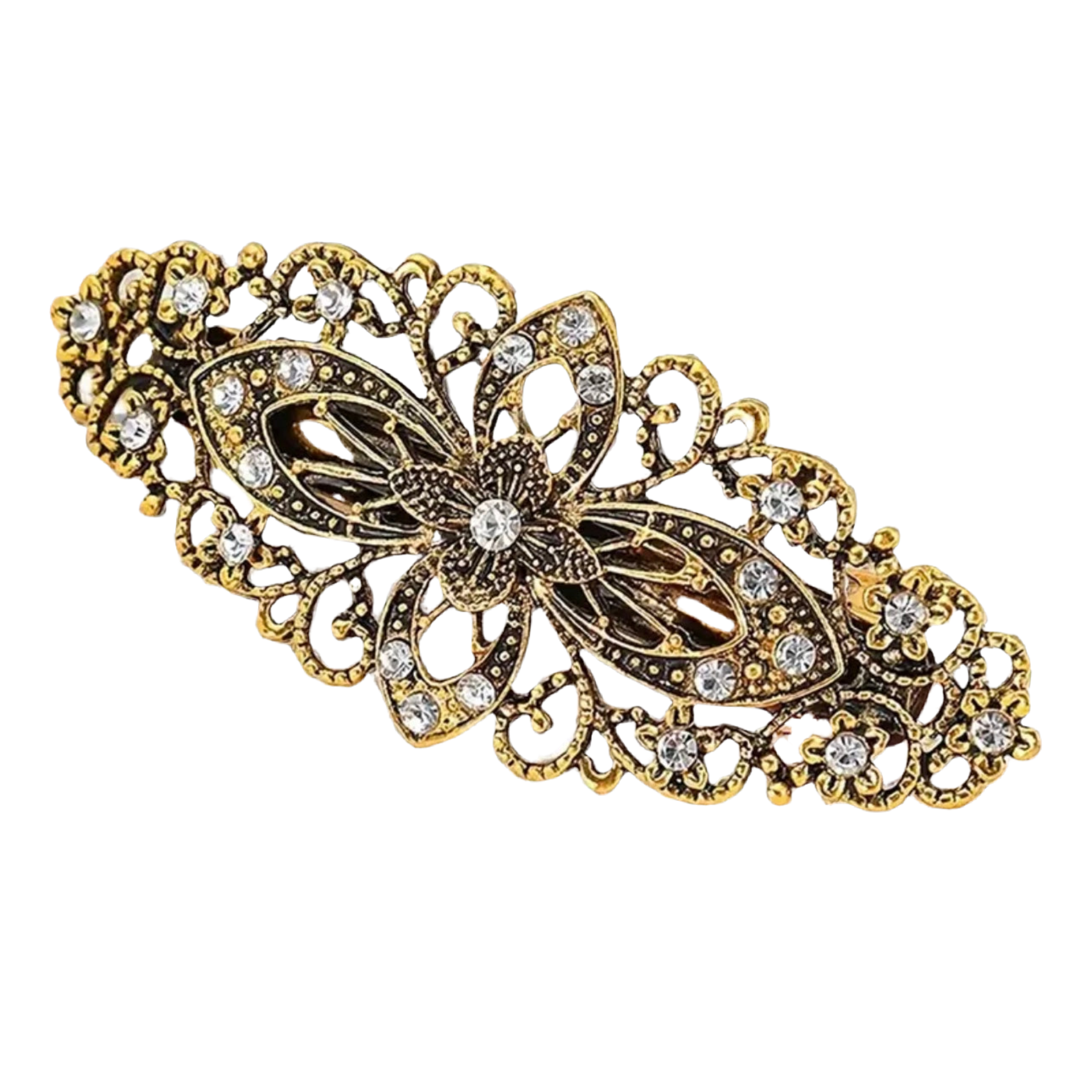 Vintage Gold Hair Clip