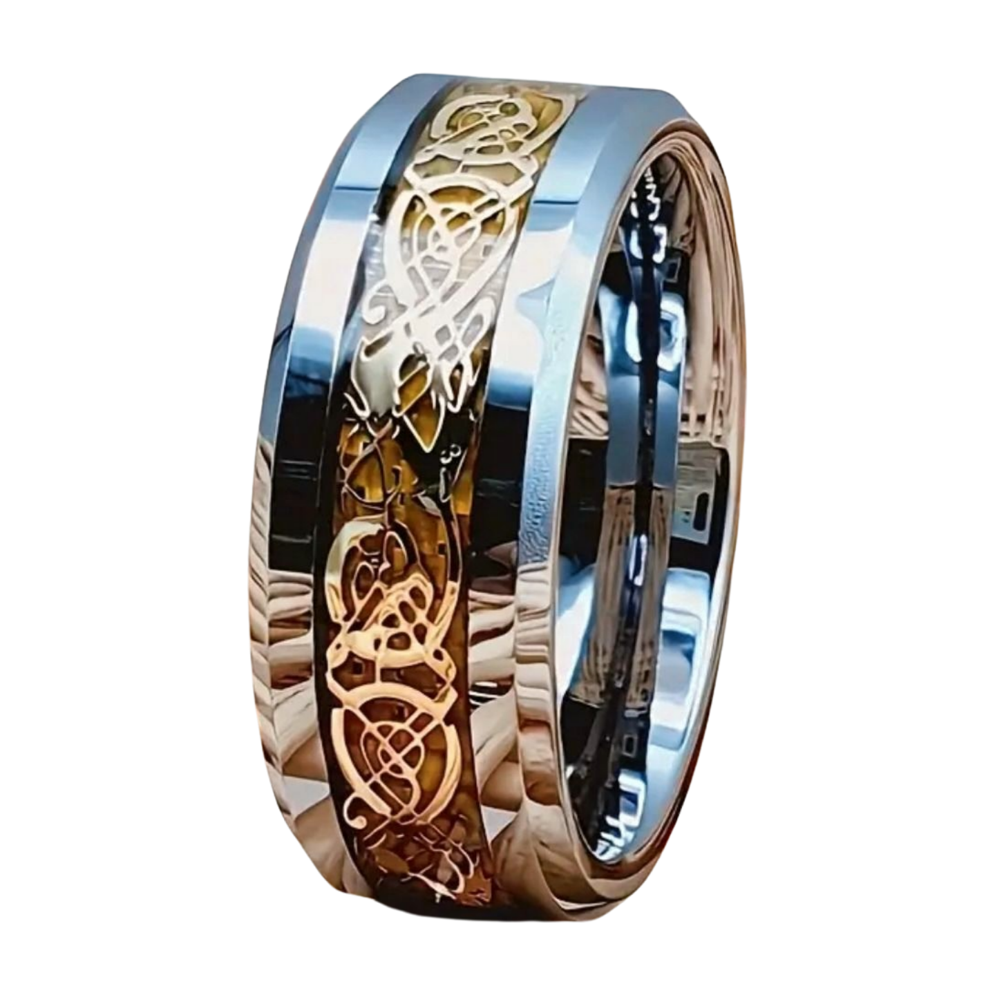 Dragon Pattern Men’s Ring