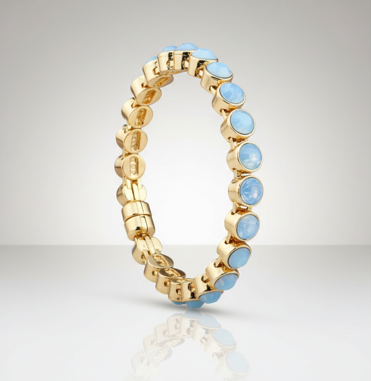 Blue Sky Magnetic Clasp Bracelet
