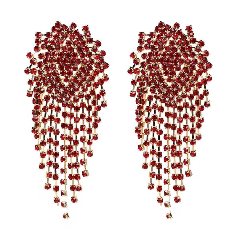Exaggerated Tassel Earrings