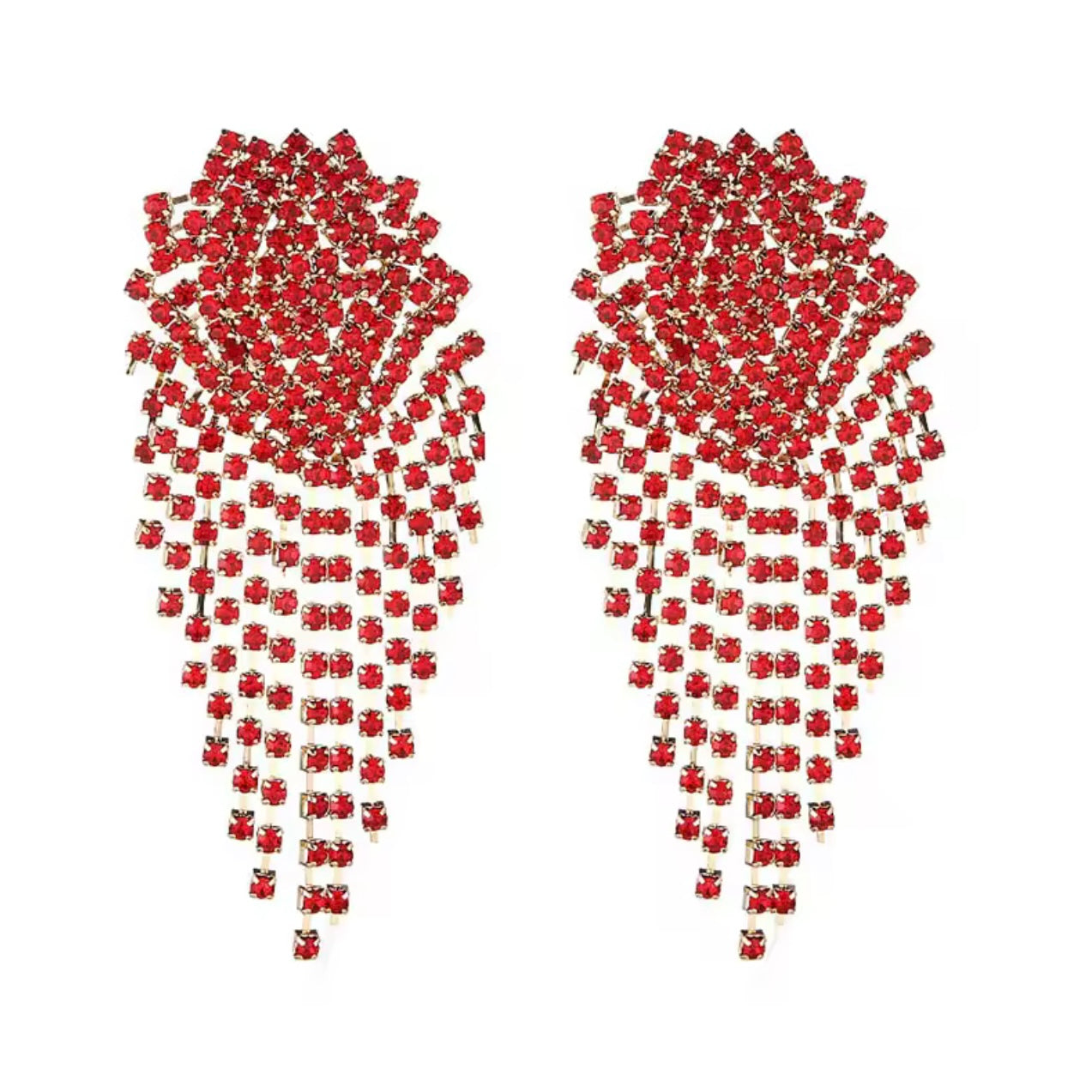 Exaggerated Tassel Earrings