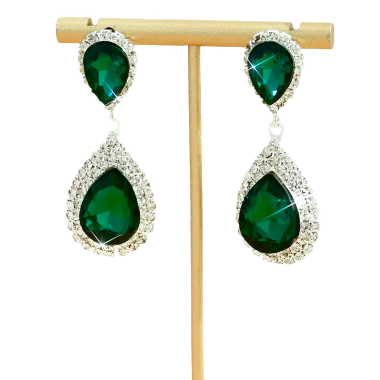 Vibrant Water Drop Earrings