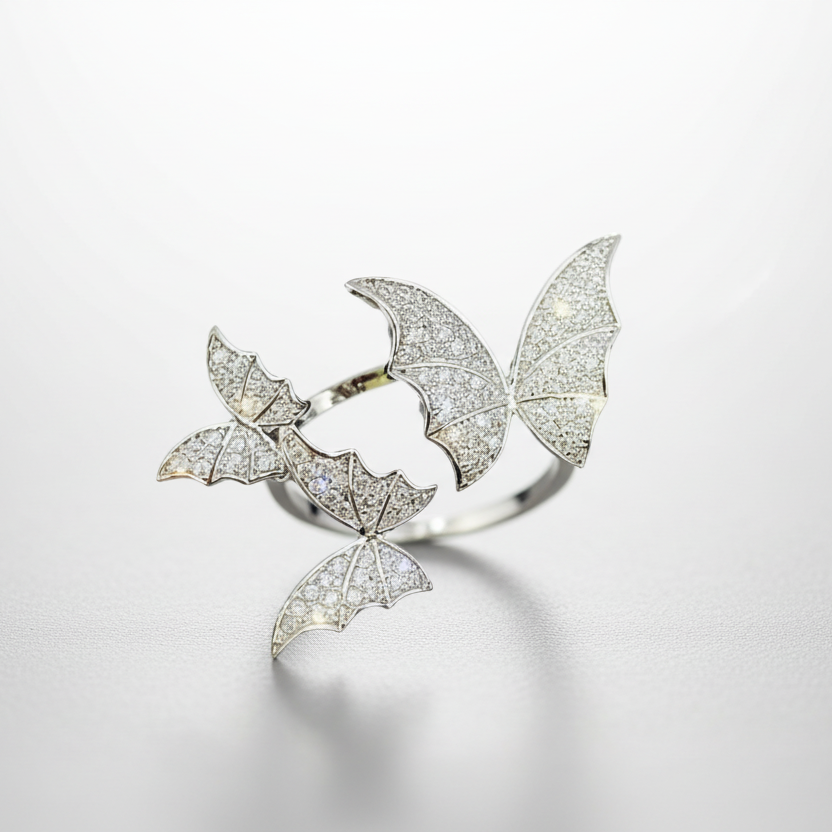 Butterfly Cuff All-Fit Ring