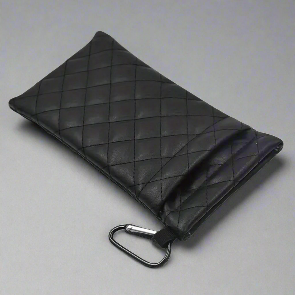 Double Eyeglasses Case Black