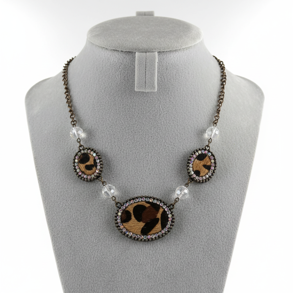 Boho Chic Leopard Necklace
