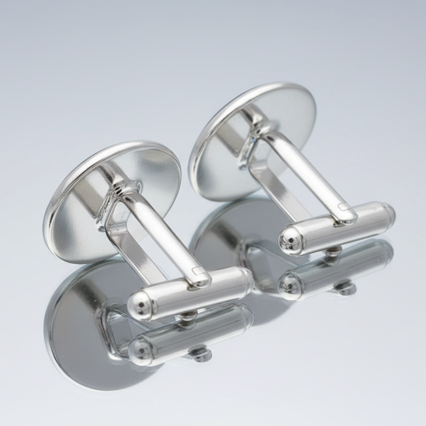 Mechanical Gears Grey Cufflinks