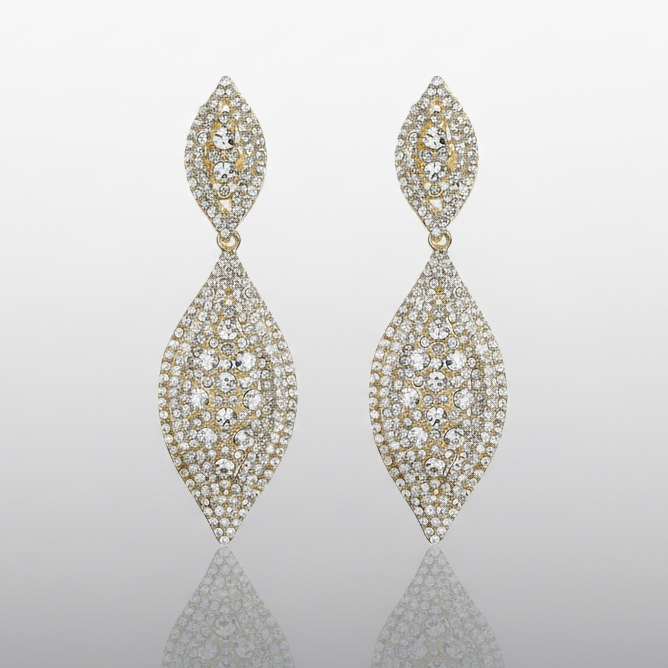 Exaggerated Waterdrop Earrings