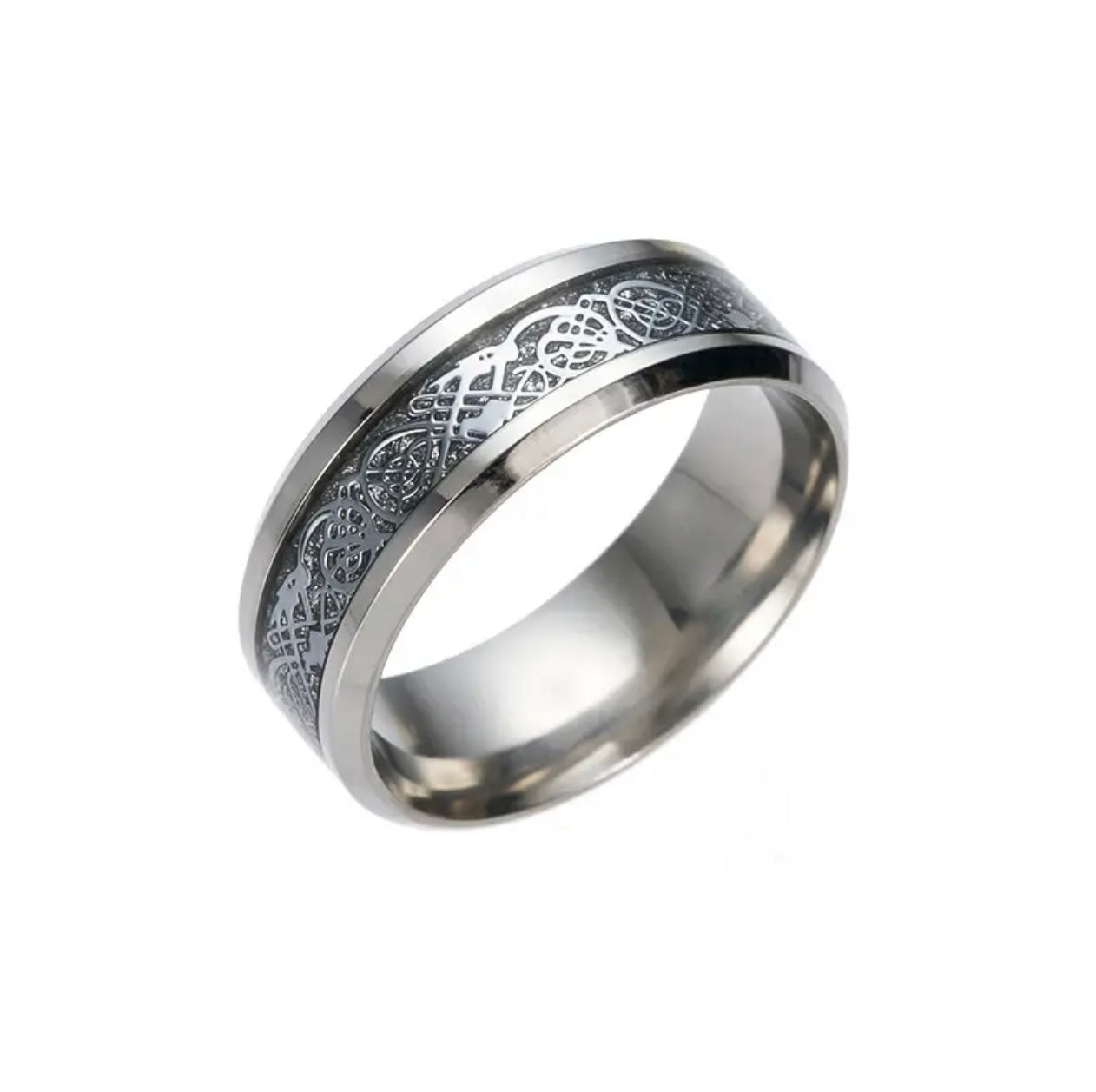 Dragon Pattern Men’s Ring