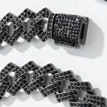 Black Cuban Chain Necklace