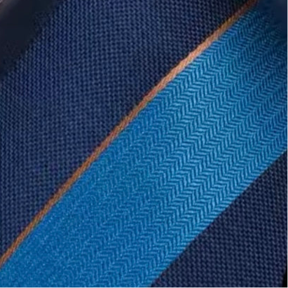 Blue Royal Striped Necktie Set