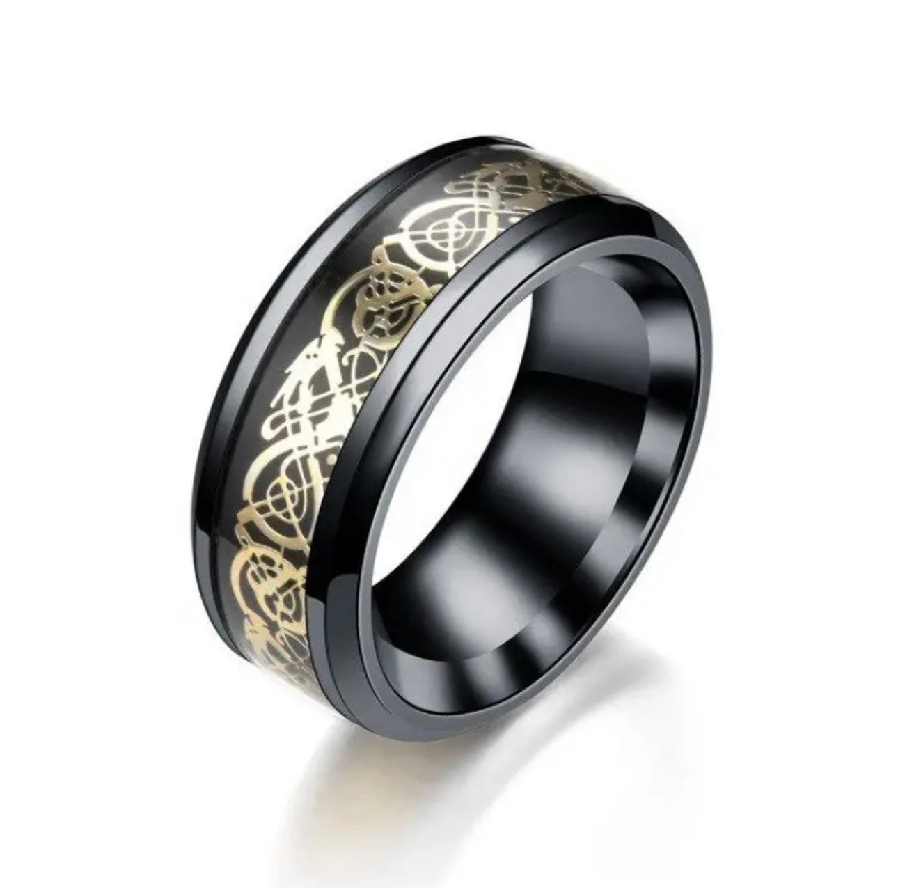 Dragon Pattern Men’s Ring