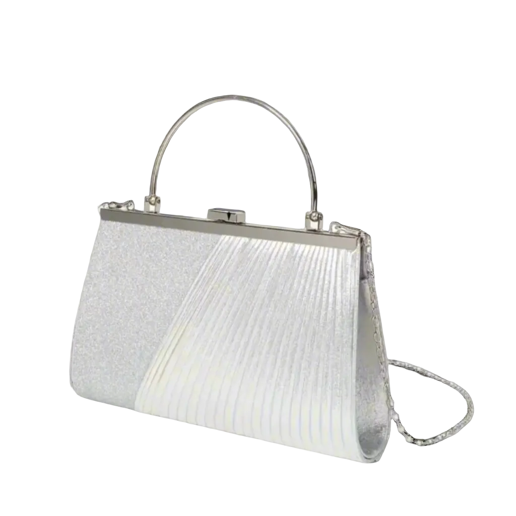 Pleated Evening Bag
