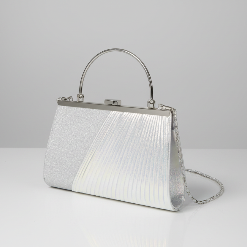 Pleated Evening Bag
