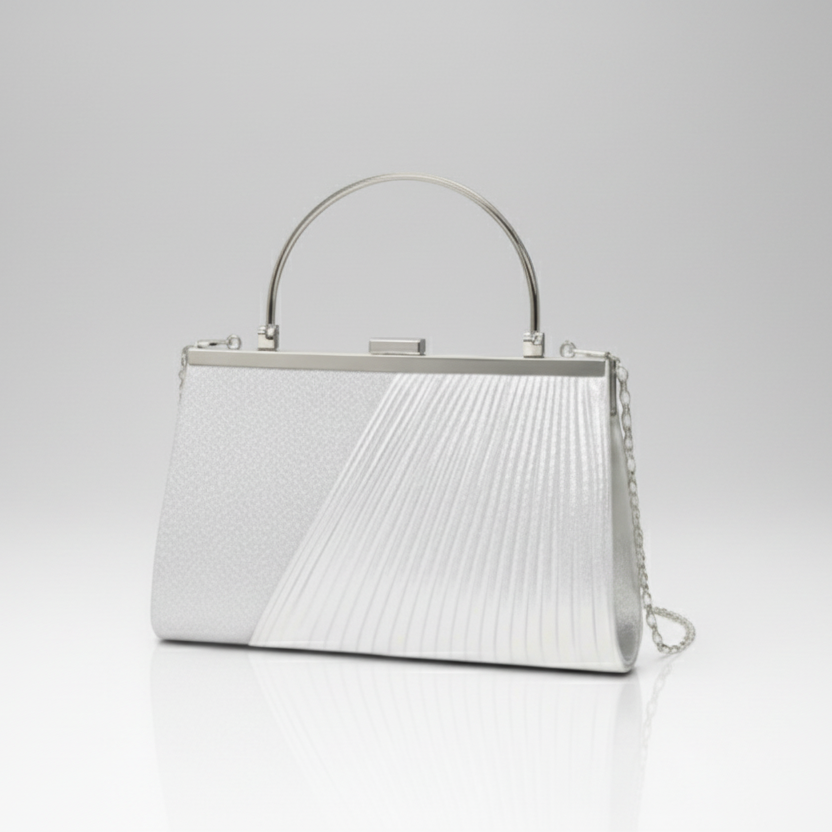 Pleated Evening Bag