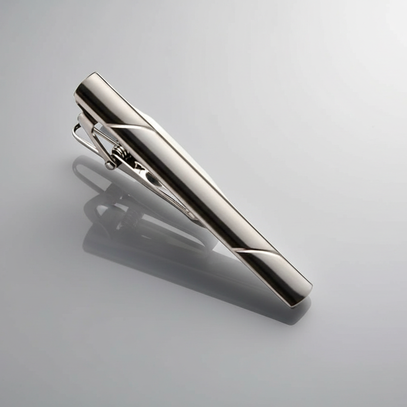 Metallic Tie Clips