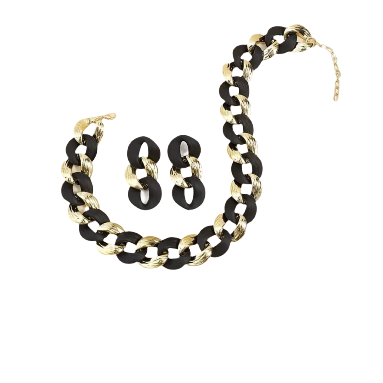 Black Gold Jewelry Set