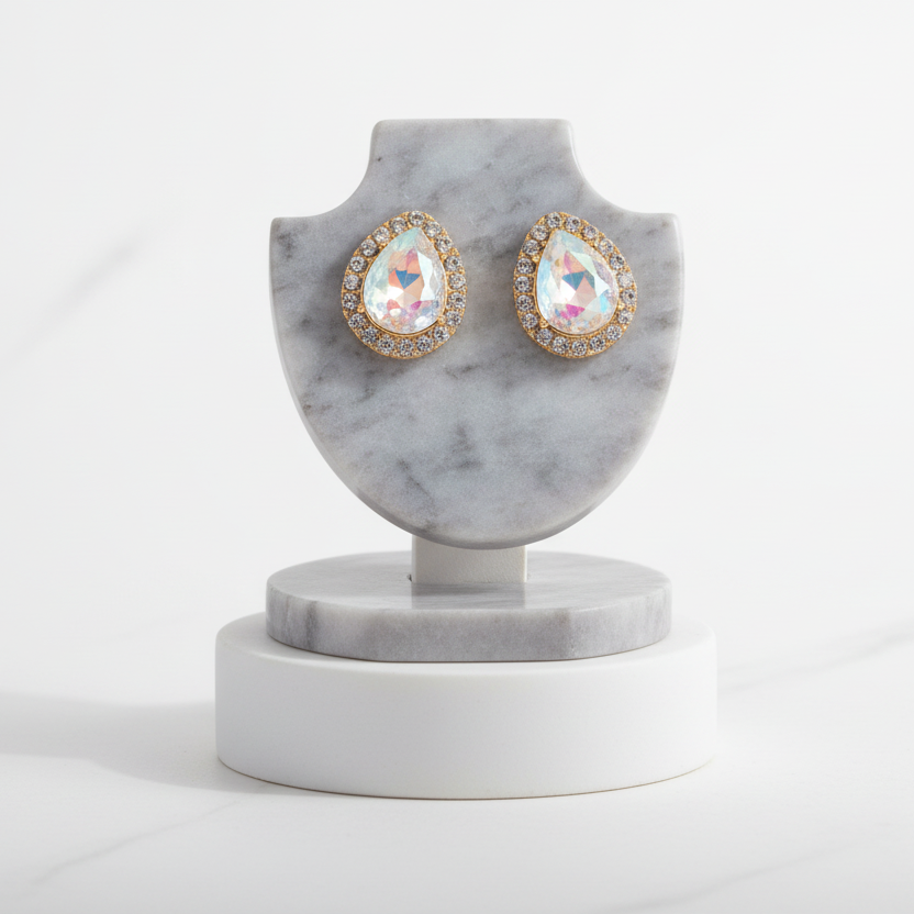 Water Drop 18k Earrings