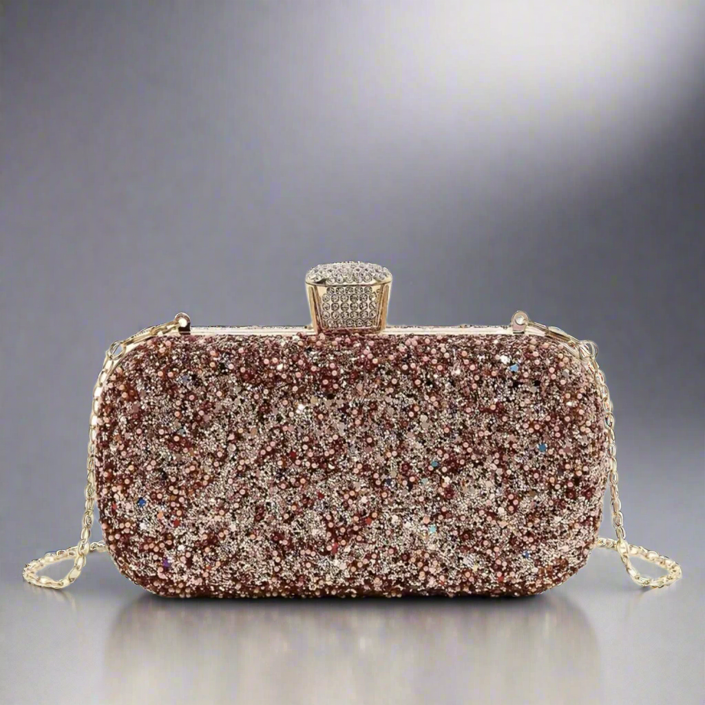 Multicolor Rhinestone Evening Bag