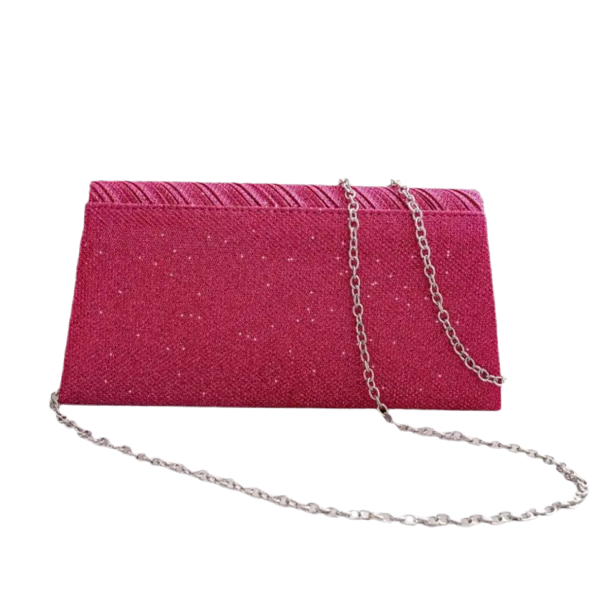 Rose Red Clutch Evening Bag