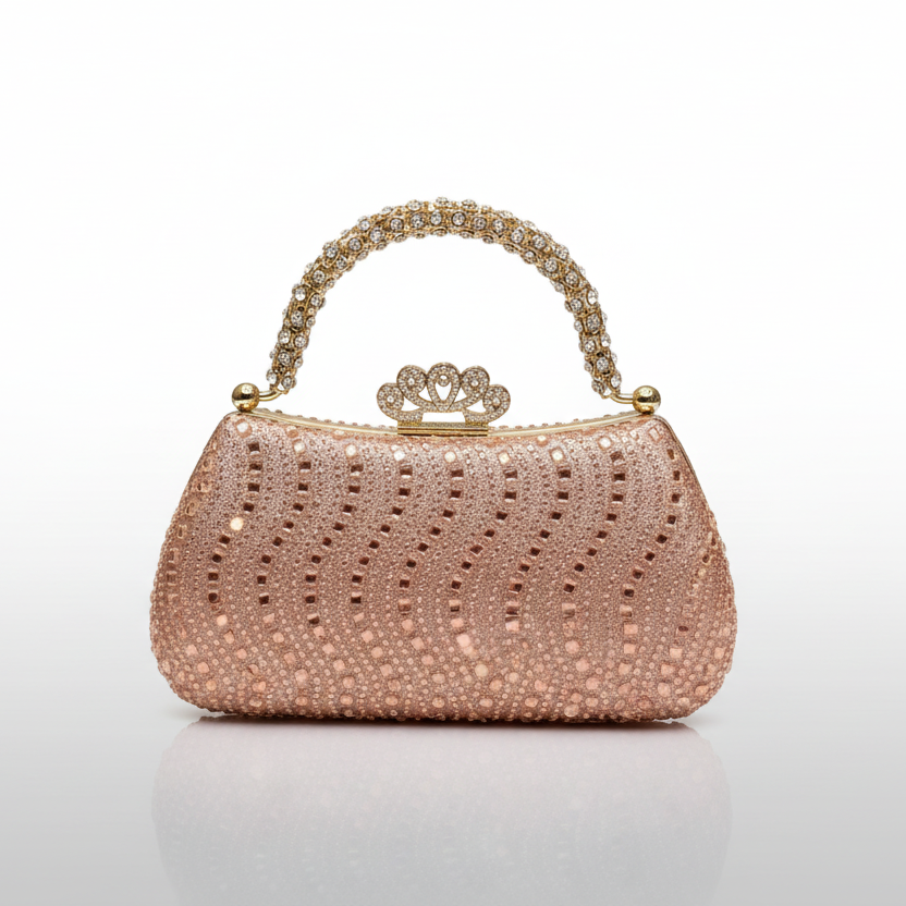 Sparkling Champagne Evening Bag