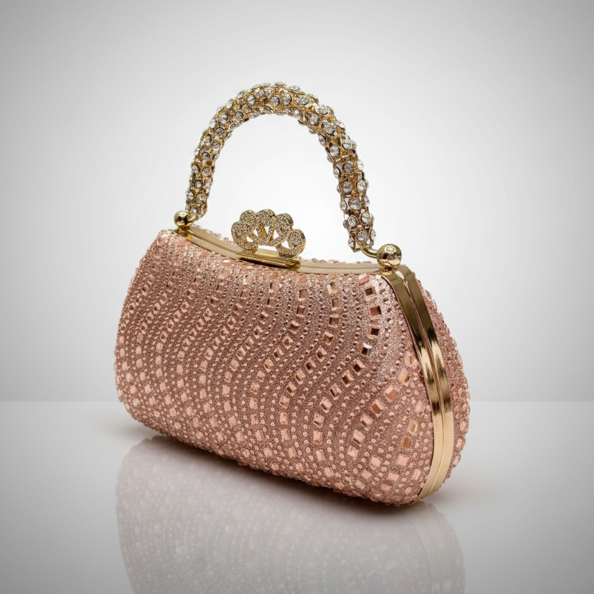 Sparkling Champagne Evening Bag