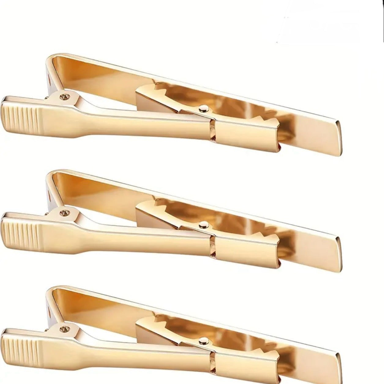 Modern Minimalist Tie Clip Silver