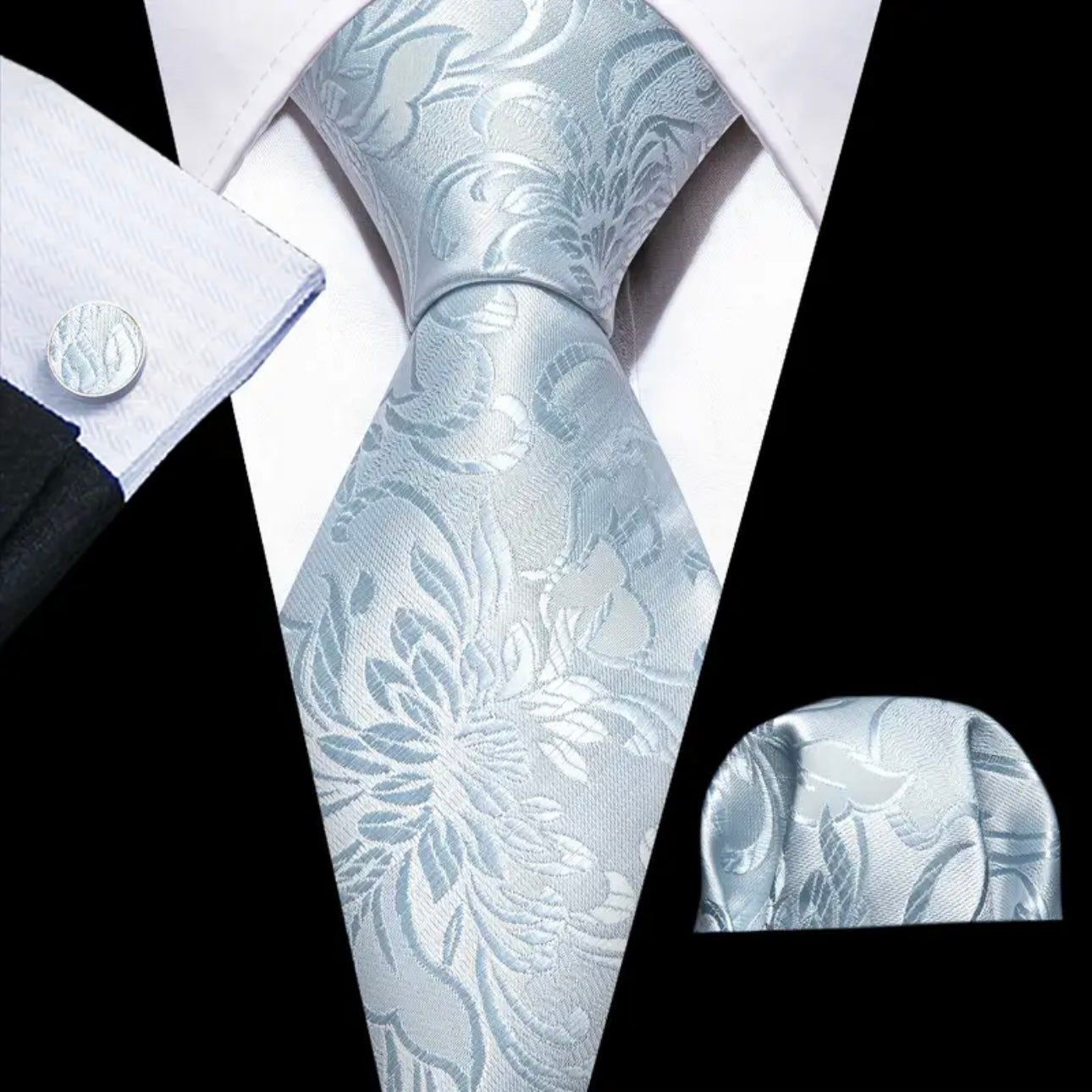 Blue Barry Wang Necktie Sets
