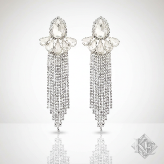 Glam Night Out Tassel Earrings