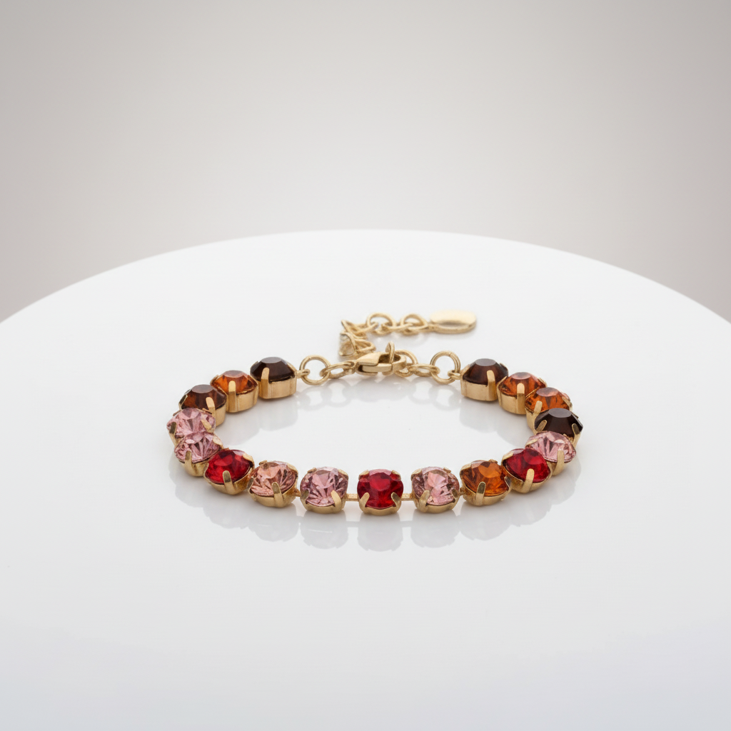 Multicolor Reds Bracelet