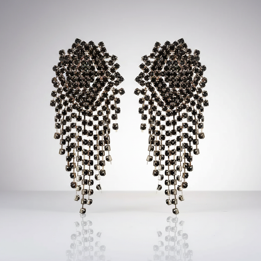 Exaggerated Tassel Earrings