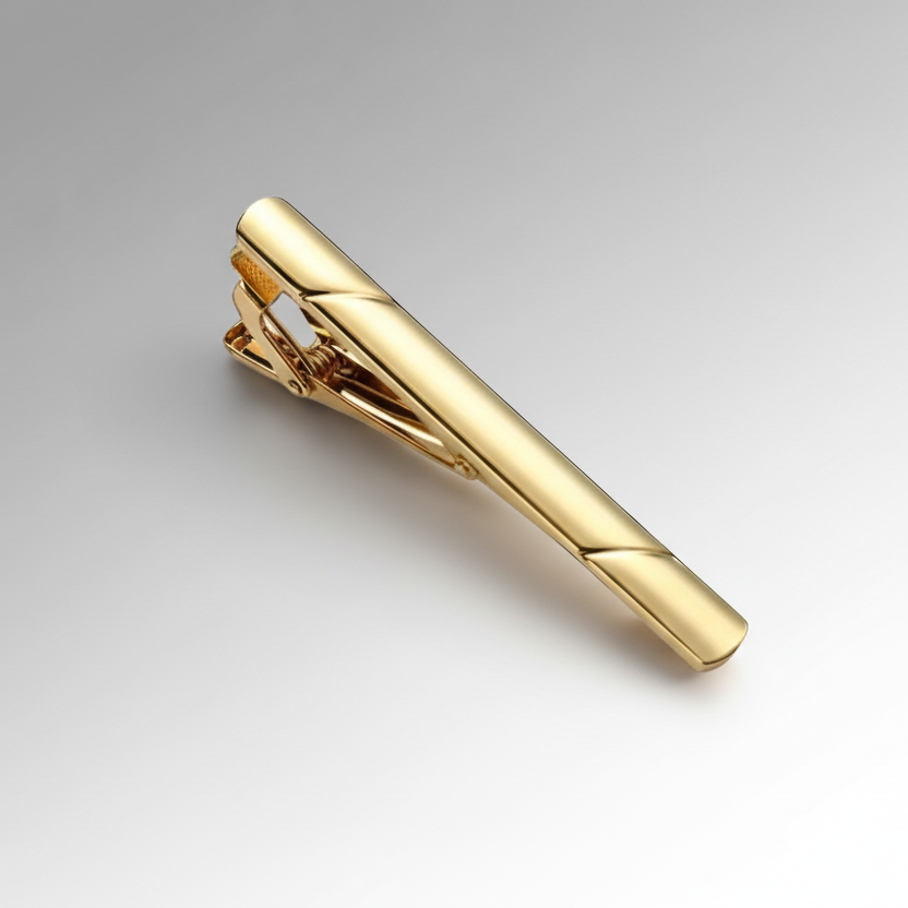 Metallic Tie Clips