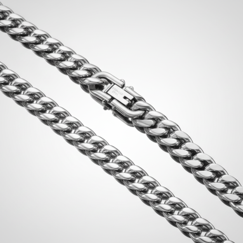 Cuban Chain Stainless Steel Necklace