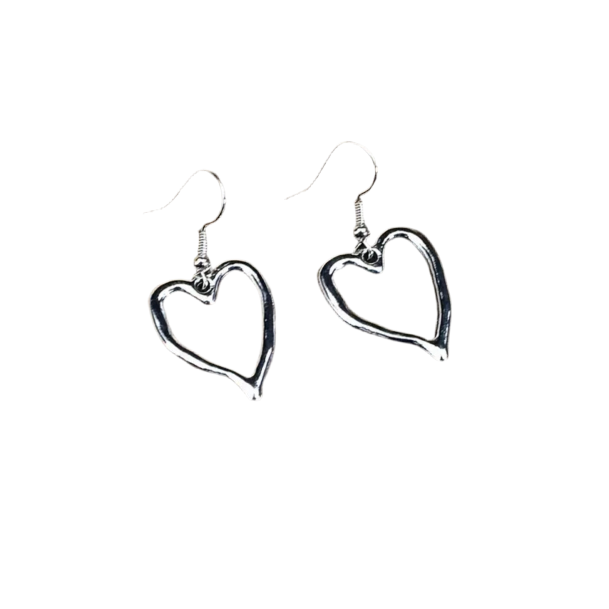 Vintage Heart Earrings