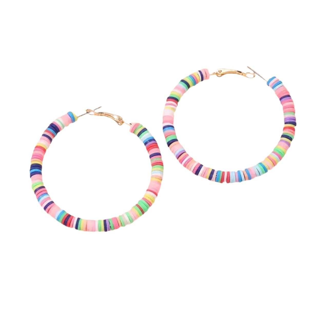 Pastel Hoop Earrings