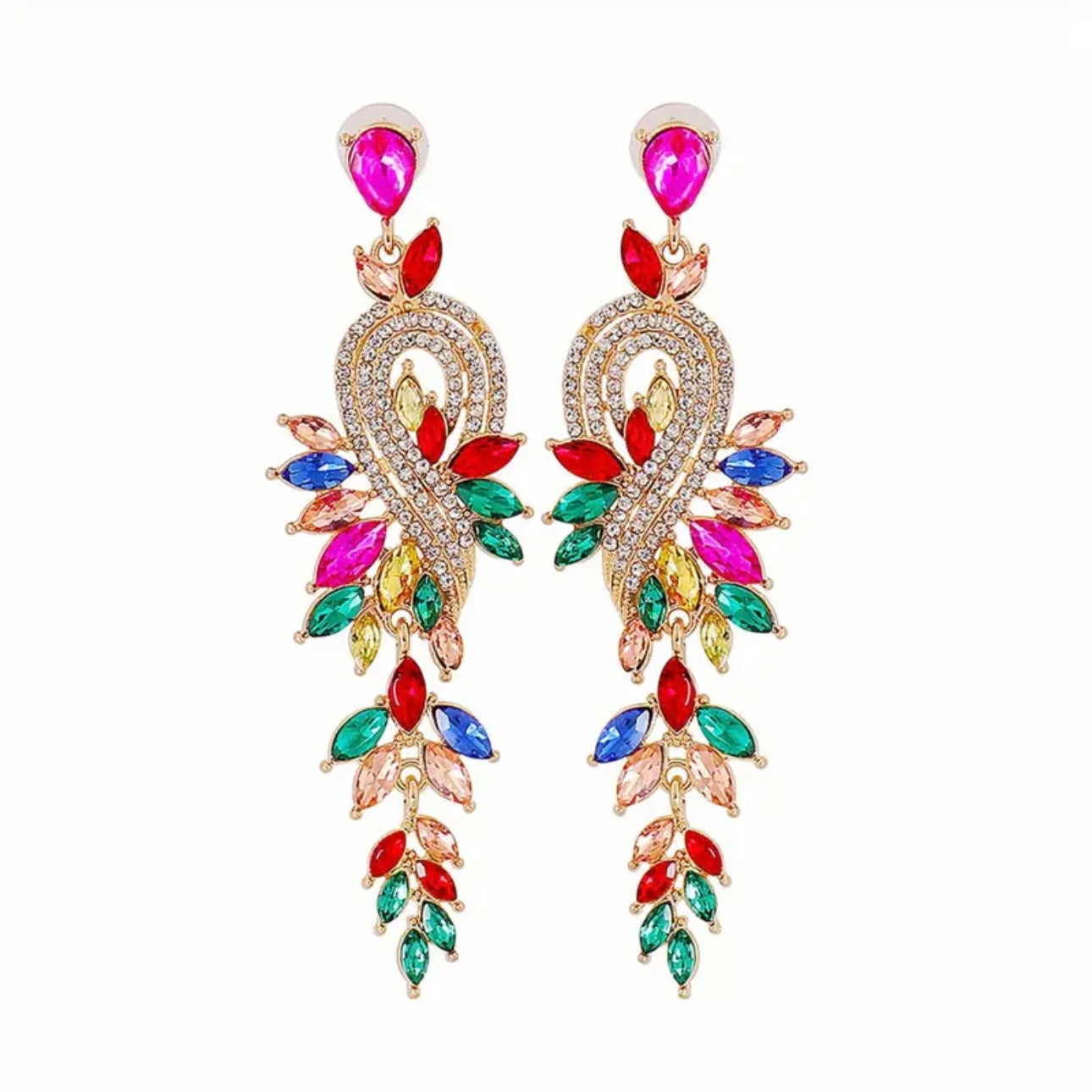 Pendant Multicolor Earrings