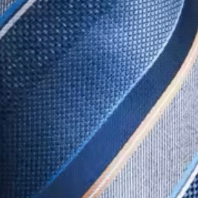 Blue Grey Striped Necktie Box Set